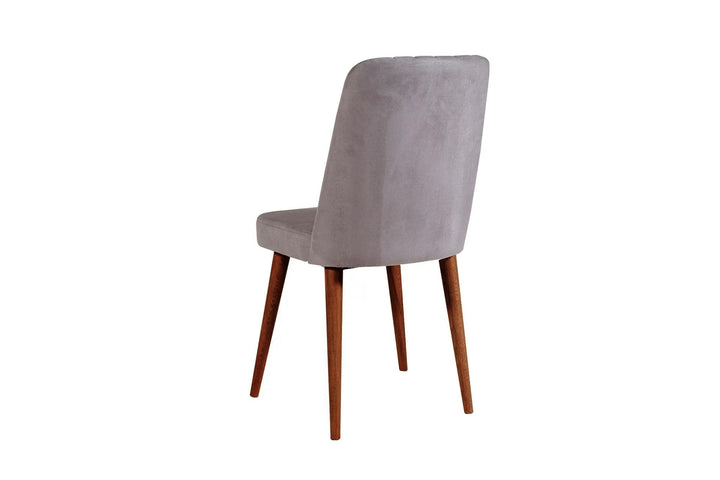 Étkezőgarnitúra(Kihúzható asztal, szék) (3 db) Vina 0701 - Dió, Szürke-VASBÚTOR