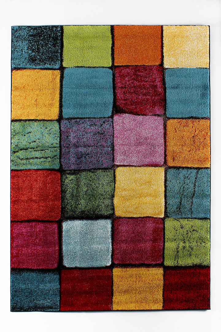 Szőnyeg (160 x 230), Renkli Kare-VASBÚTOR