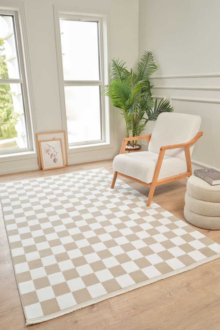 Szőnyeg (80 x 150), Moderno 3333-VASBÚTOR