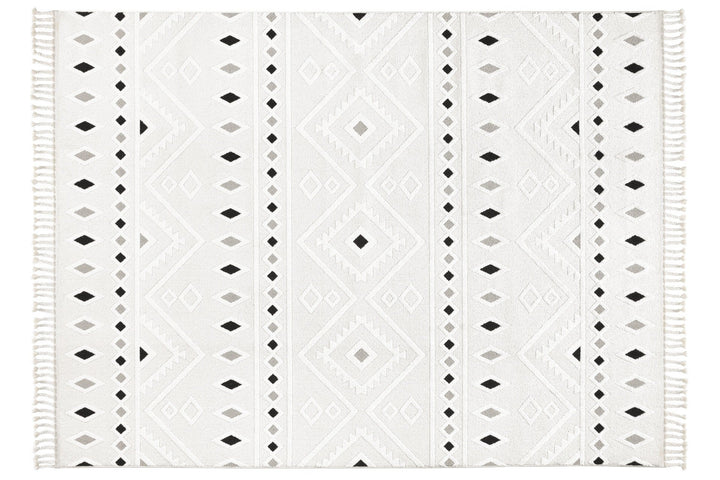 Szőnyeg (80 x 150), 33412A Malta - Cream, Grey-VASBÚTOR