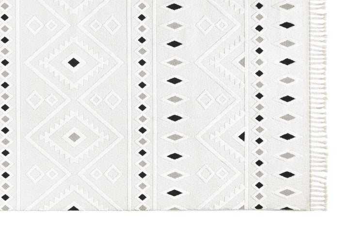 Szőnyeg (100 x 200), 33412A Malta - Cream, Grey-VASBÚTOR