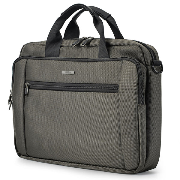 BONTOUR 17" laptop táska, Sage zöld (2106-17-Green)-VASBÚTOR