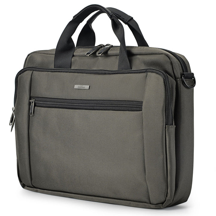 BONTOUR 17" laptop táska, Sage zöld (2106-17-Green)-VASBÚTOR