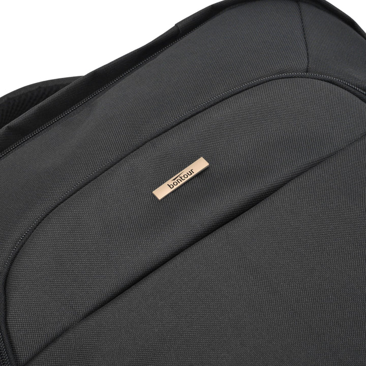 BONTOUR AIR Utazó Hátizsák, EasyJet méretű 45x36x20cm, Fekete Színben-VASBÚTOR