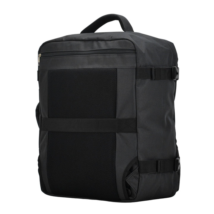 BONTOUR AIR Utazó Hátizsák, EasyJet méretű 45x36x20cm, Fekete Színben-VASBÚTOR