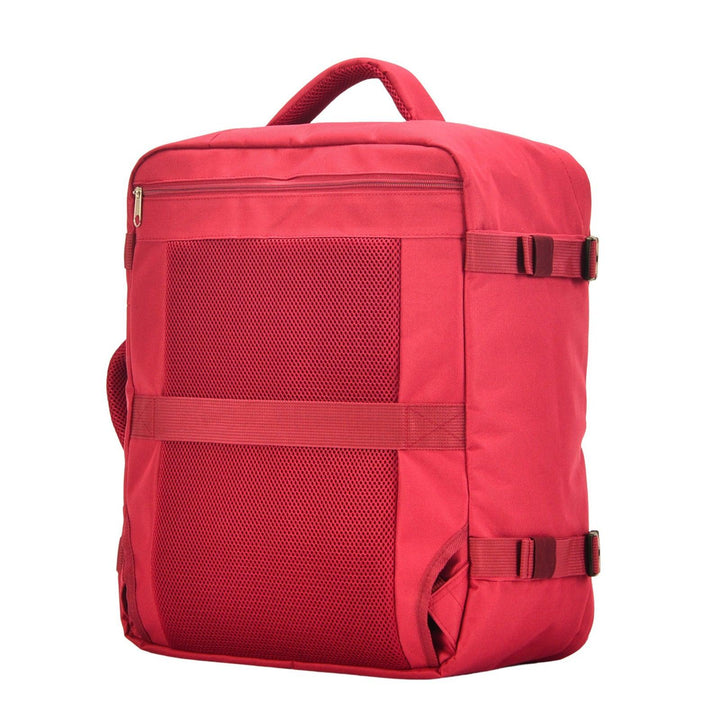 BONTOUR AIR Utazó Hátizsák, EasyJet méretű 45x36x20cm, Piros Színben-VASBÚTOR