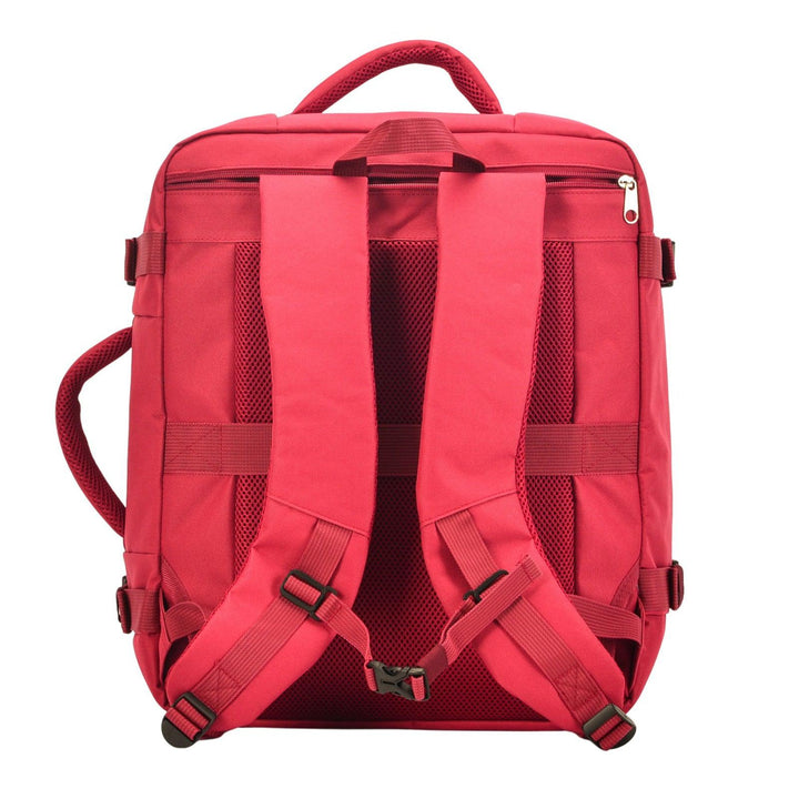 BONTOUR AIR Utazó Hátizsák, EasyJet méretű 45x36x20cm, Piros Színben-VASBÚTOR