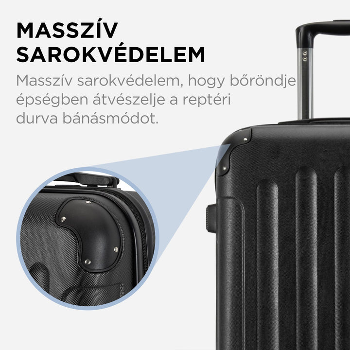 BONTOUR VERTICAL 4 Kerekes Borönd Szett Fekete-VASBÚTOR