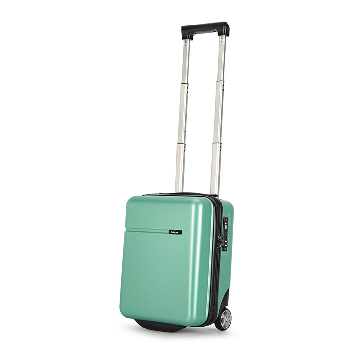 Bontour 40x30x20cm kabinbőrönd, WIZZ AIR felvihető kézipoggyász, Púderzöld-VASBÚTOR
