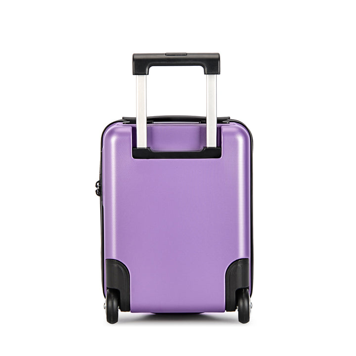 Bontour 40x30x20cm kabinbőrönd, WIZZ AIR felvihető kézipoggyász, rózsaszínes lila-VASBÚTOR