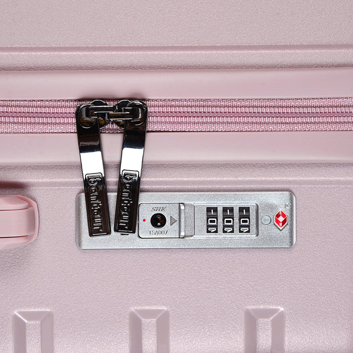 Bontour "Charm" 4-kerekes kabinbőrönd, S méretű, Levendula pink-VASBÚTOR