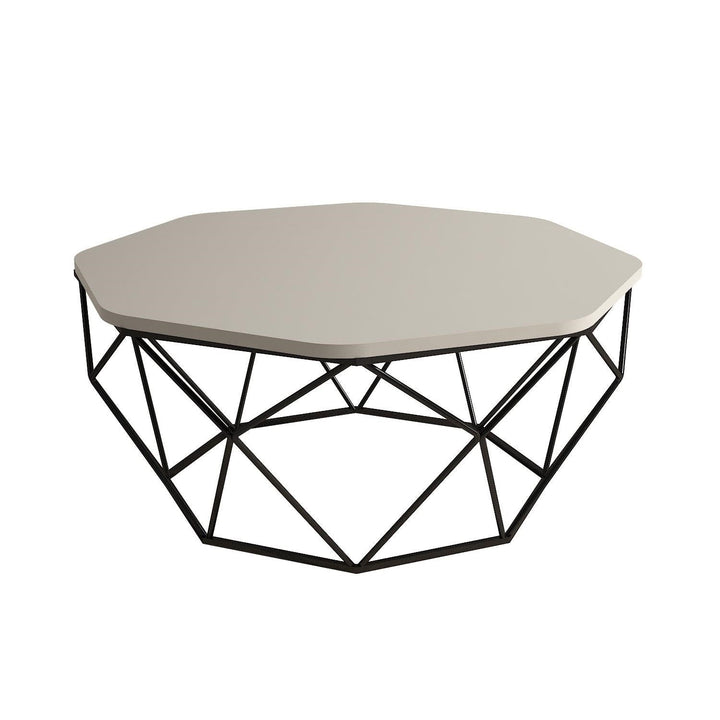 Dohányzóasztal Diamond - Cream-VASBÚTOR