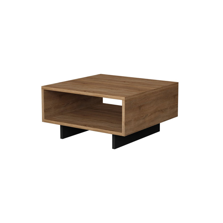 Dohányzóasztal Hola - Oak, Anthracite-VASBÚTOR
