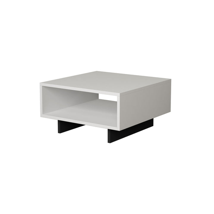 Dohányzóasztal Hola - White, Anthracite-VASBÚTOR