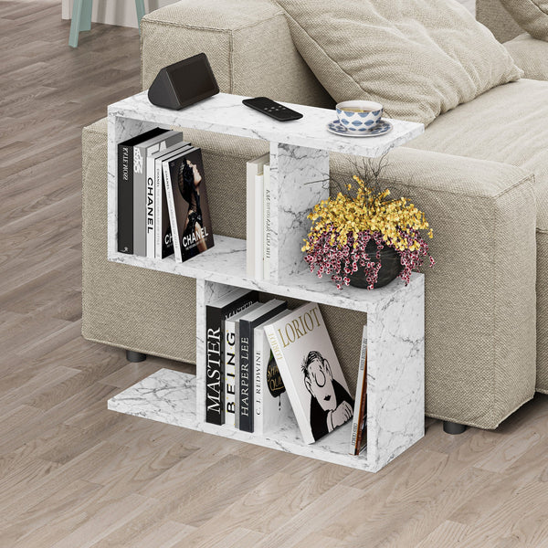 Dohányzóasztal Homemania - Carrara Marble-VASBÚTOR