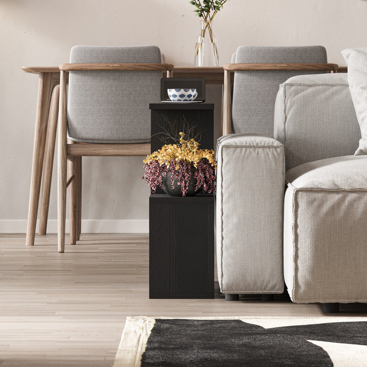 Dohányzóasztal Homemania - Wood Black-VASBÚTOR