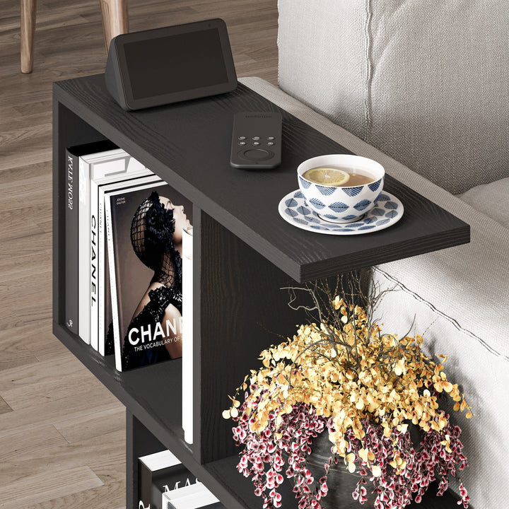 Dohányzóasztal Homemania - Wood Black-VASBÚTOR