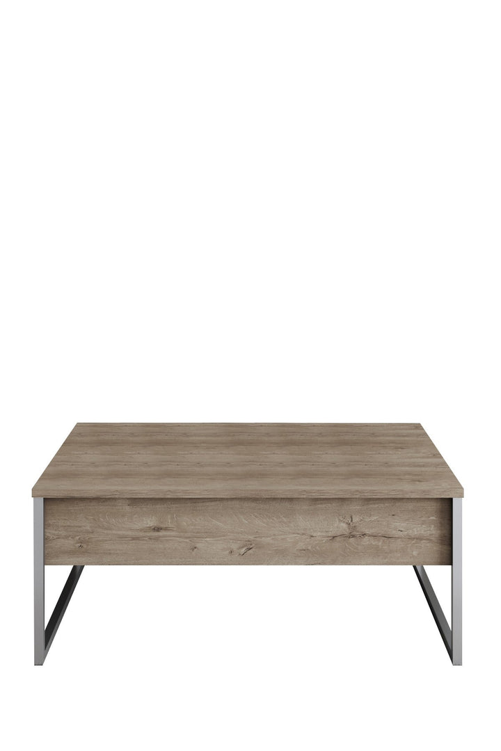 Dohányzóasztal Luxe - Walnut, Silver-VASBÚTOR