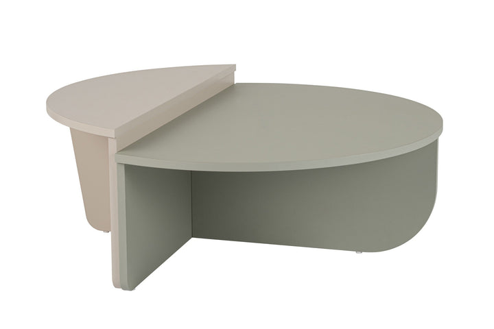 Dohányzóasztal Orion - Ash Green, Sandstone-VASBÚTOR