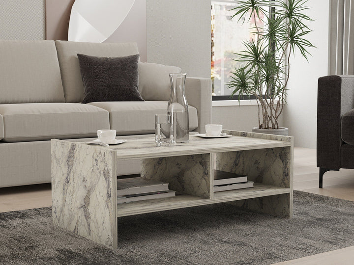 Dohányzóasztal Pera - Freesia Marble-VASBÚTOR