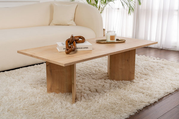 Dohányzóasztal Sabin - Sapphire Oak-VASBÚTOR
