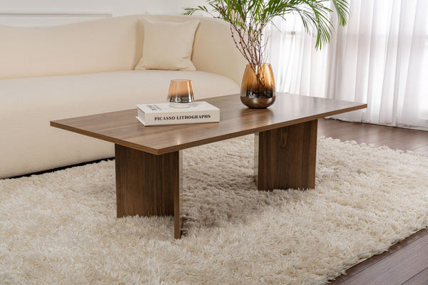 Dohányzóasztal Sabin - Walnut-VASBÚTOR