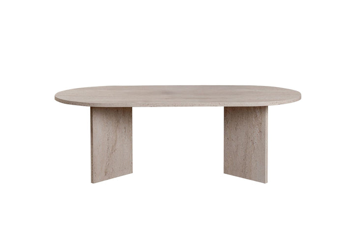 Dohányzóasztal Sable - Travertine-VASBÚTOR