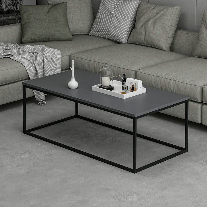 Dohányzóasztal Tiger - Anthracite-VASBÚTOR