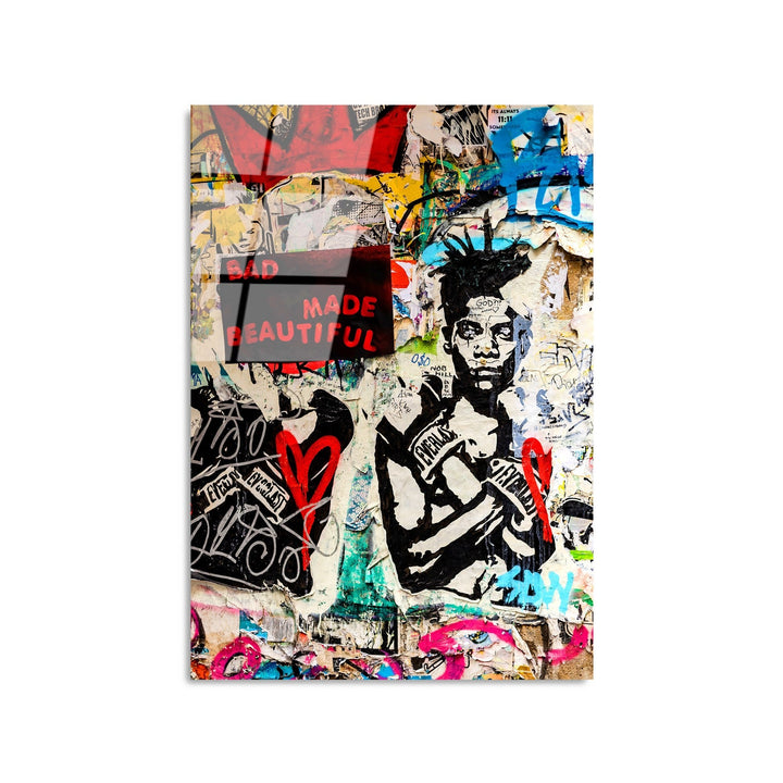 Edzett üveg falikép dekoráció, UV-495 45 x 65-VASBÚTOR