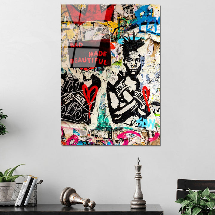 Edzett üveg falikép dekoráció, UV-495 45 x 65-VASBÚTOR