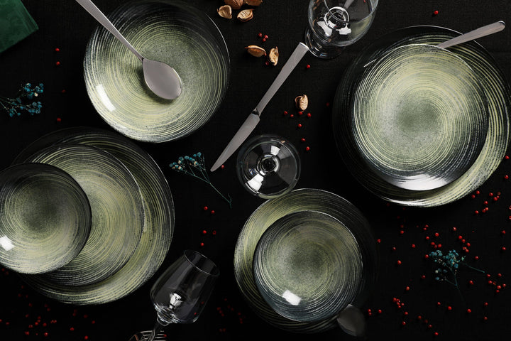 Étkészletek (24 db), 387GRP1107-VASBÚTOR