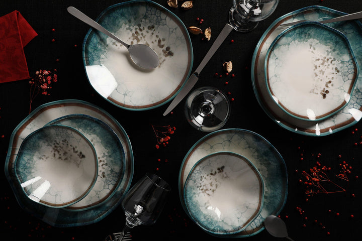 Étkészletek (24 db), 387GRP1121-VASBÚTOR