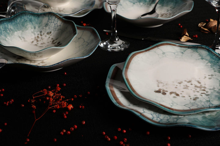 Étkészletek (24 db), 387GRP1121-VASBÚTOR