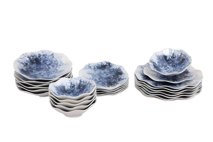 Étkészletek (24 db), 387GRP1122-VASBÚTOR