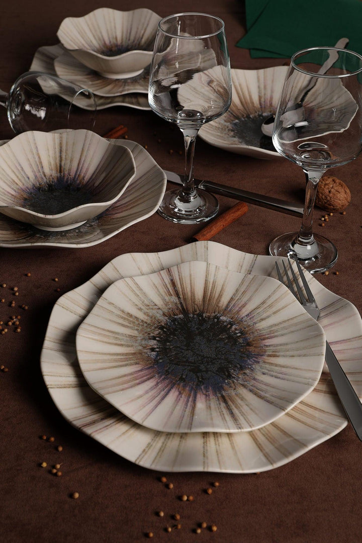 Étkészletek (24 db), 387GRP1123-VASBÚTOR