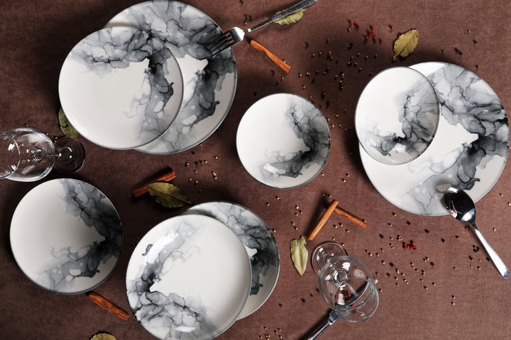 Étkészletek (24 db), 387GRP1243-VASBÚTOR