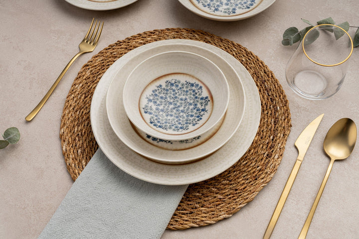 Étkészletek (24 db), 387GRP1363-VASBÚTOR