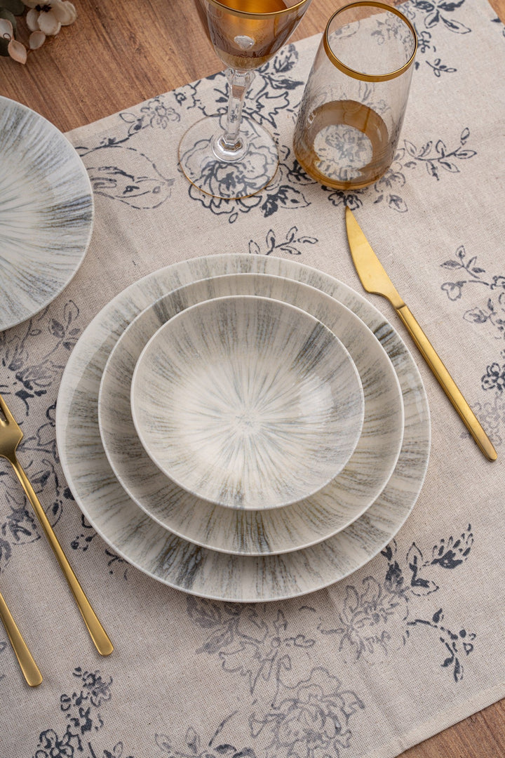 Étkészletek (24 db), 387GRP1371-VASBÚTOR