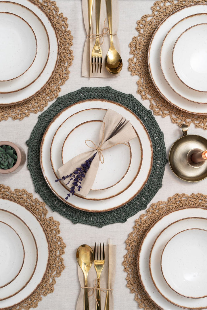 Étkészletek (24 db), 387GRP1381-VASBÚTOR