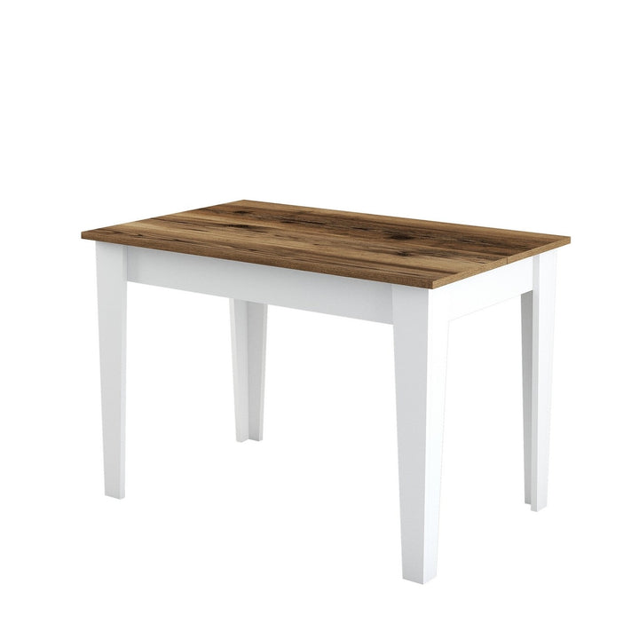 Étkező asztal Kiev 511 - Walnut, White-VASBÚTOR