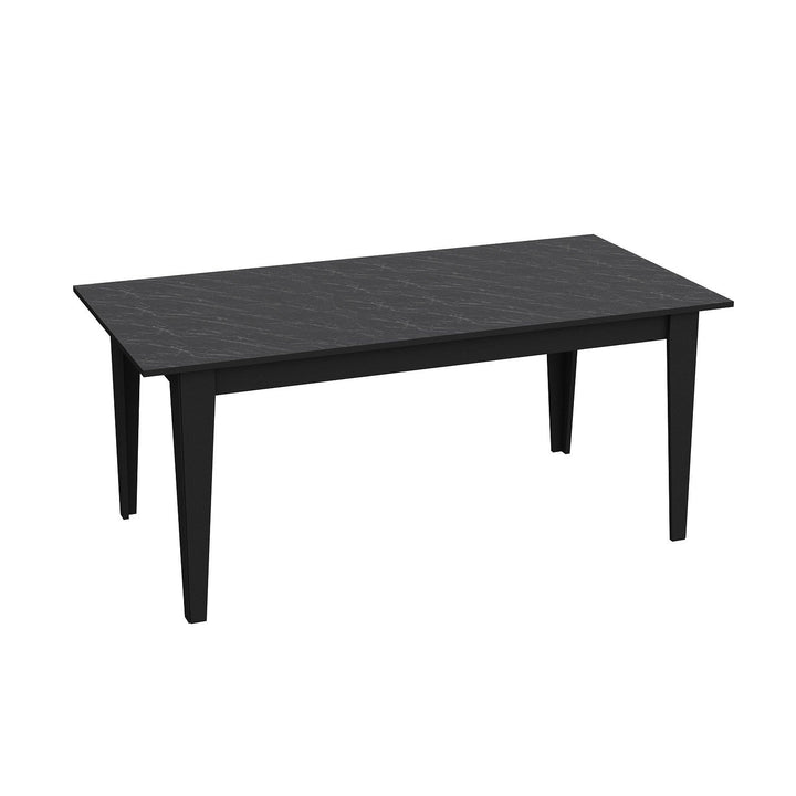 Étkező asztal Polka - Black-VASBÚTOR