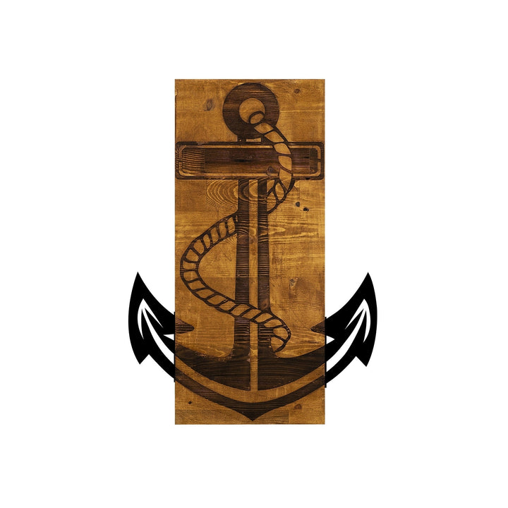 Fa fali dekoráció, Horgony-VASBÚTOR