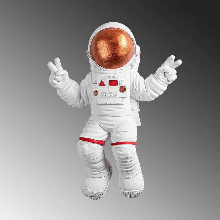 Fali Dekoráció, Peace Sign Astronaut - 3-VASBÚTOR