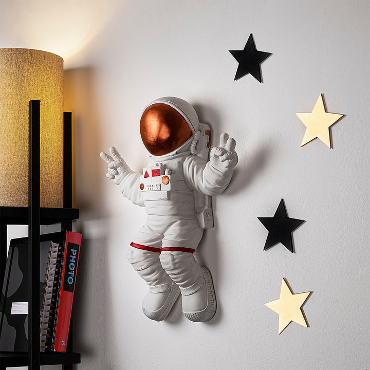 Fali Dekoráció, Peace Sign Astronaut - 3-VASBÚTOR