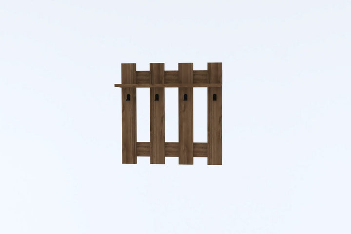 Fali fogas Carina - Walnut-VASBÚTOR