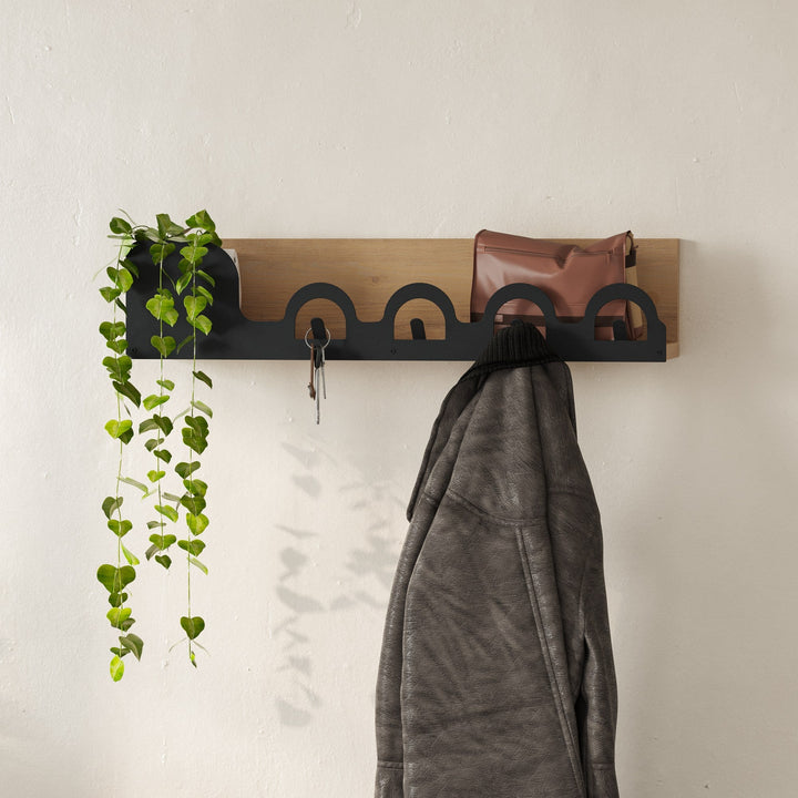 Fali fogas Liora Hanger - Sapphire, Oak-VASBÚTOR