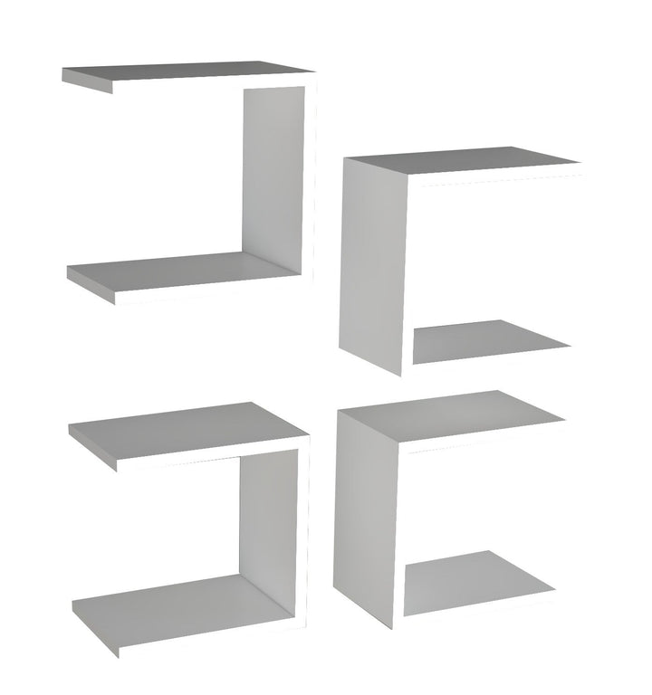 Fali polc Base - White-VASBÚTOR