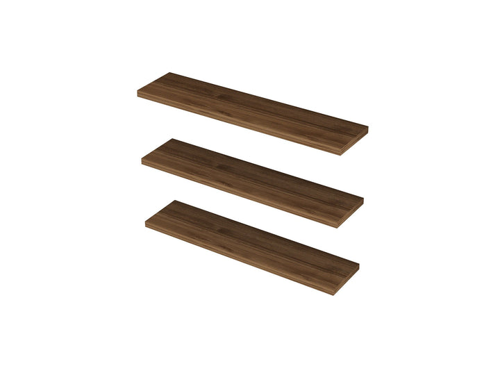 Fali polc Boss - Walnut-VASBÚTOR