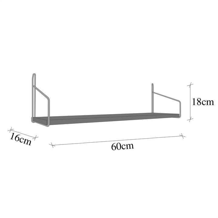 Fali polc Duvar Rafı 60 cm Extra-VASBÚTOR