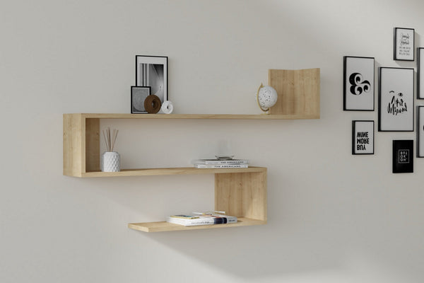 Fali polc Penne - Sapphire Oak-VASBÚTOR